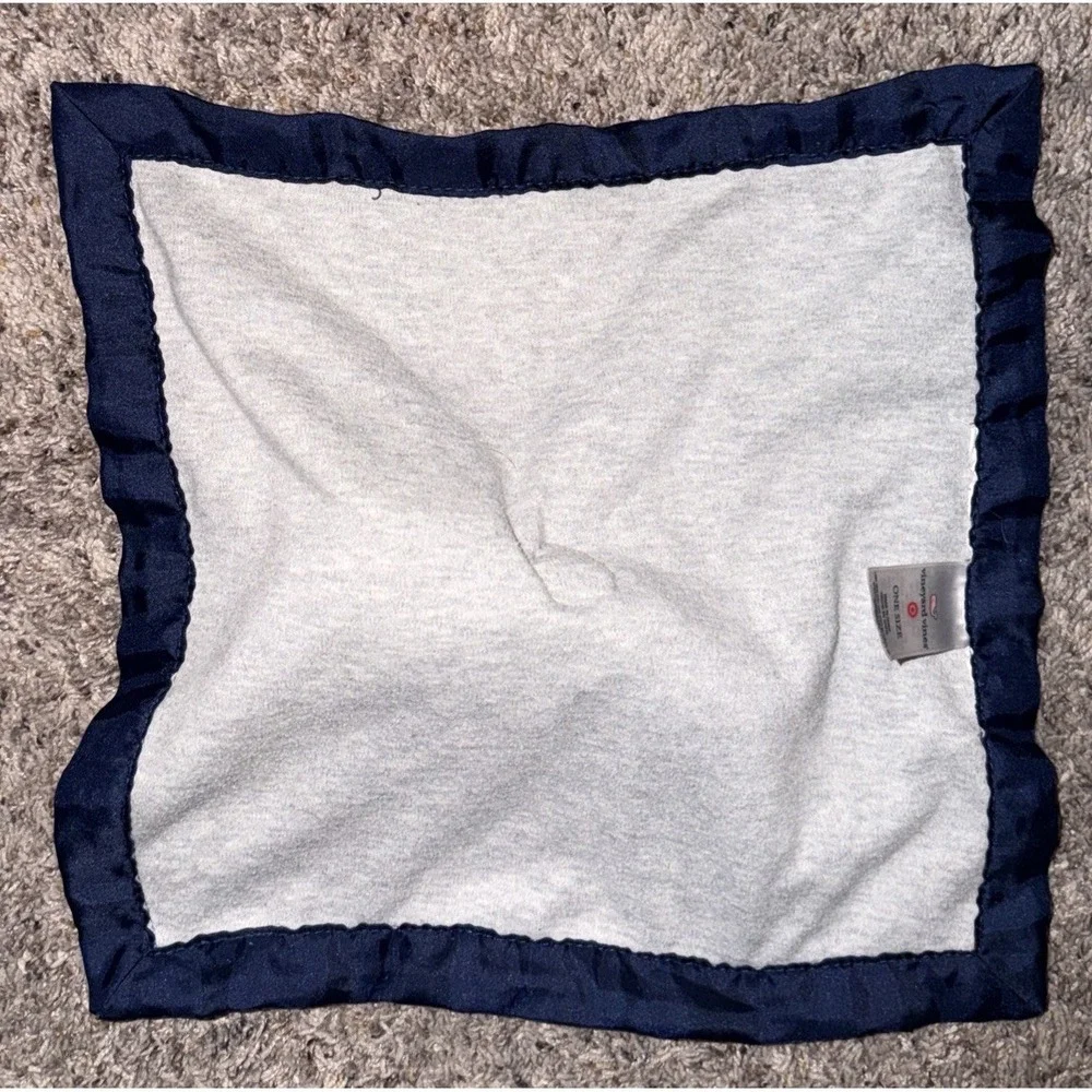 Vineyard Vines for Target Whale security blanket lovey Blue Pink‎
